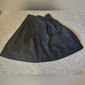 Black Garcia Leopard Print Skirt
